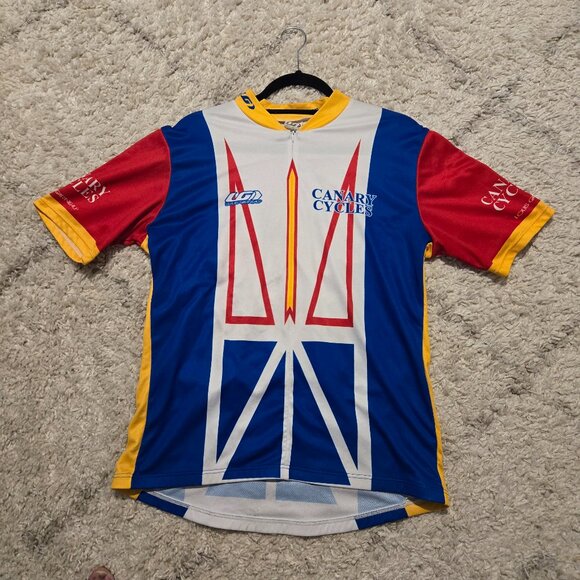 Louis Garneau Newfoundland Flag Cycling Jersey Men's XXL - Picture 1 of 5